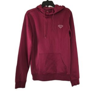 DIAMOND Supply Company Hoodie Maroon Pullover Small NWOT